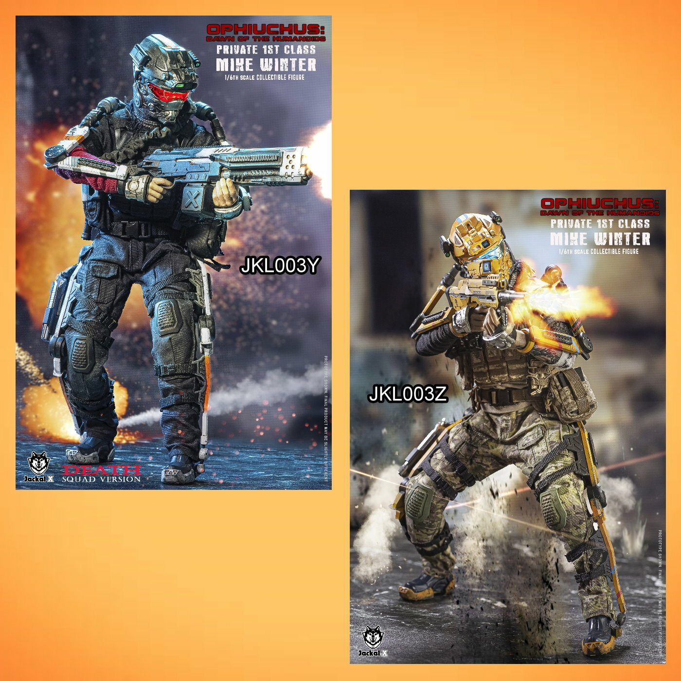 Jackal X : 1/6 Ophiuchus -  一等兵麥克溫特 (自選)