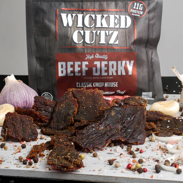 Wicked Cutz Classic Chop House Beef Jerky 2.75oz