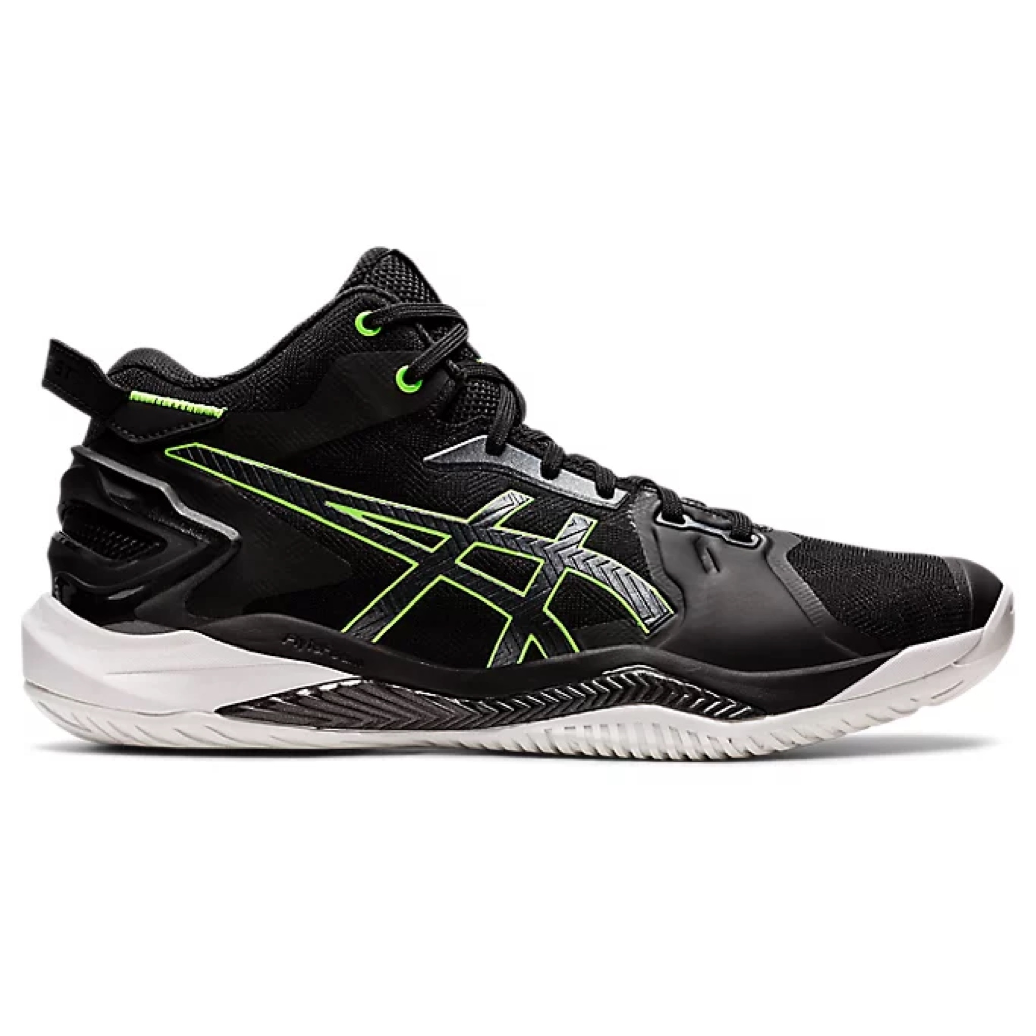 💥2022 新版】Asics GELBURST 26 籃球鞋男女合用男黑綠色ユニ