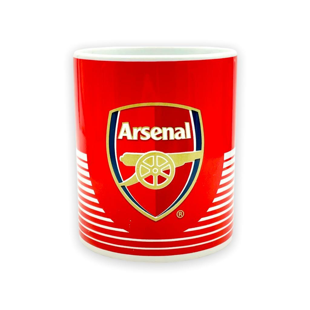 阿仙奴紅色圓紋水杯