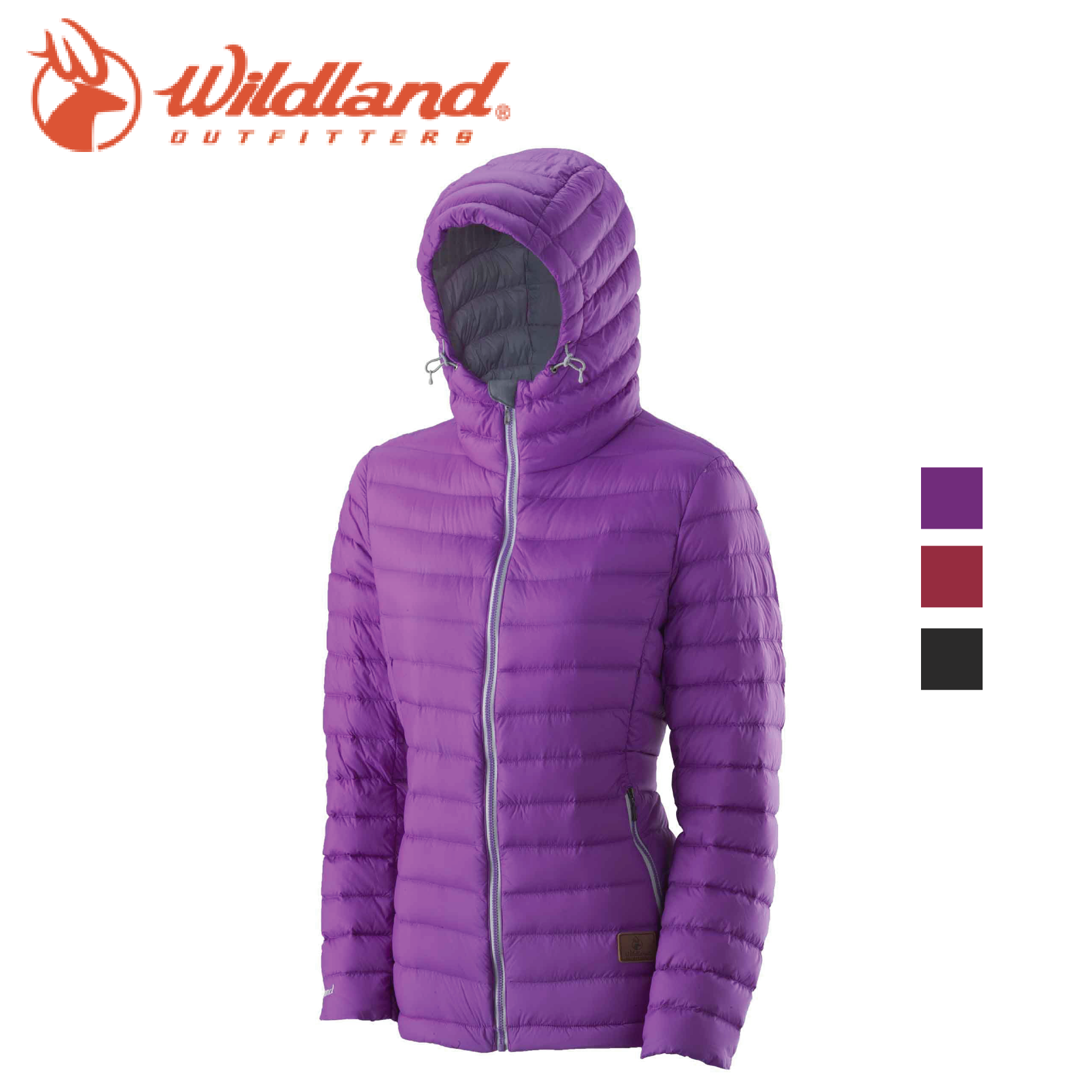 Wildland 女700FP連帽輕羽絨衣 防風/羽絨衣/保暖/輕量/高蓬鬆度/旅遊/露營/登山 02W22111