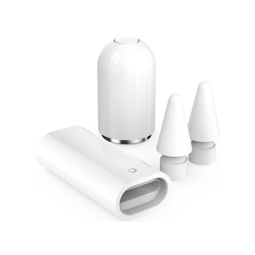 Apple Pencil 1st Generation Magnetic Pen Cap/Charging Adapter/Replacement Pen Tip Replacement Set - Gadgets - Other Materials White