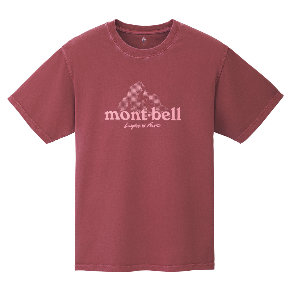 mont-bell: Wash Out Cotton T Dot Logo