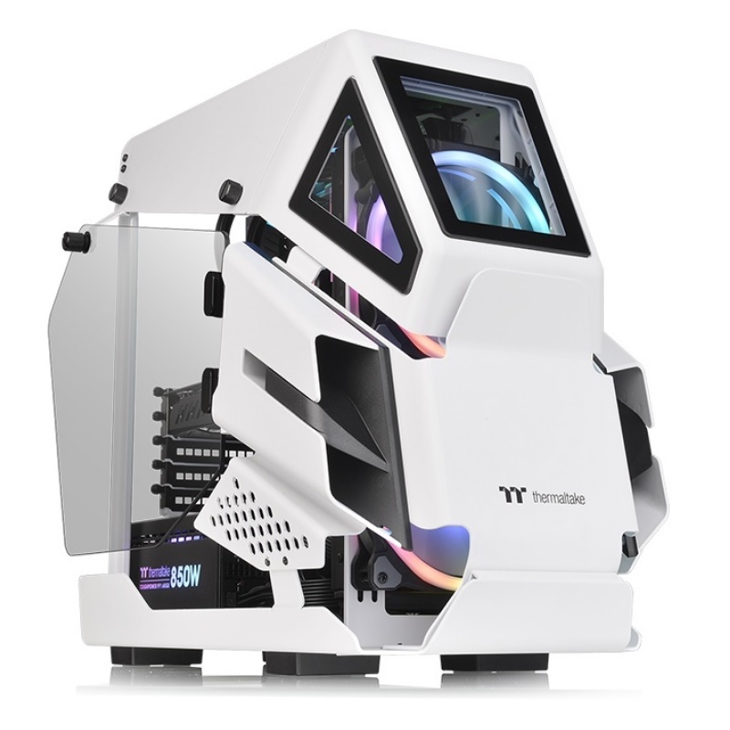 米特3C數位–Thermaltake 曜越 AH T200 強化玻璃機殼/黑/白/粉紅/松石綠/競速綠