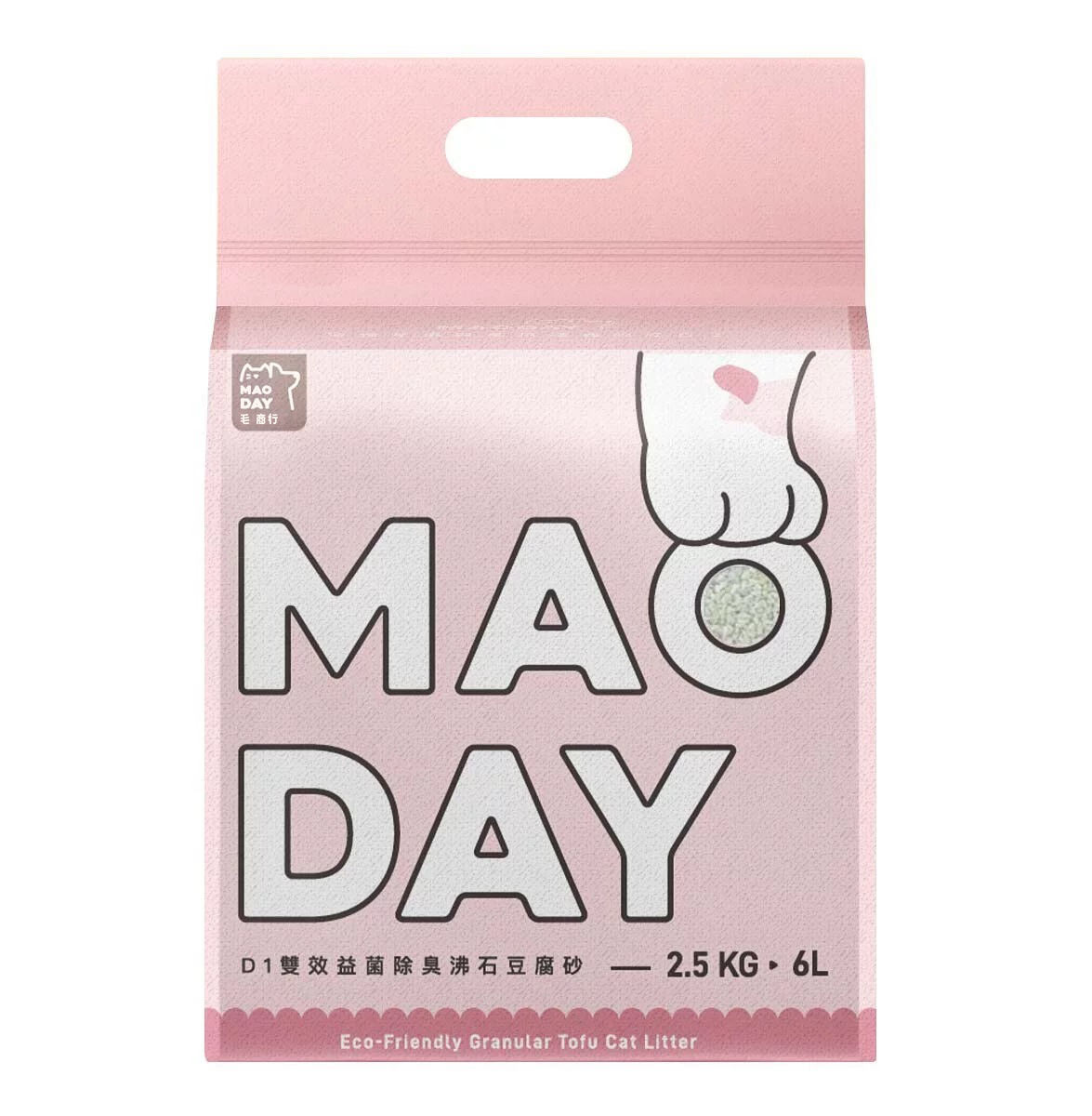 Maoday 毛商行 D1雙效益菌除臭沸石豆腐砂