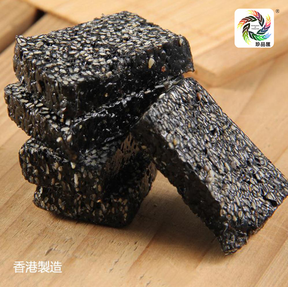 [香港製造] 補鈣通便・手工黑芝麻糕 250g