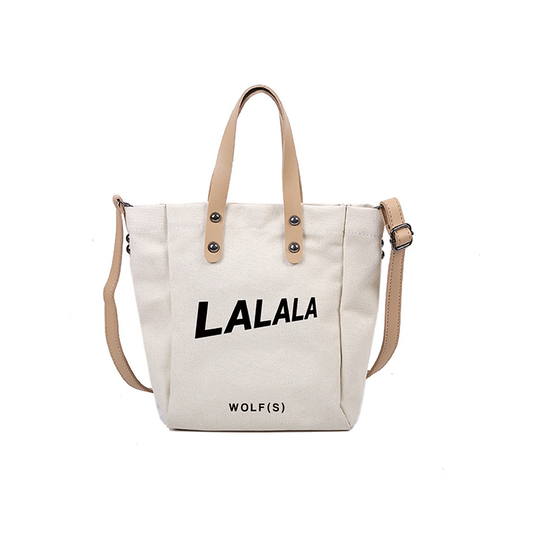 LALALA帆布袋【黑字】