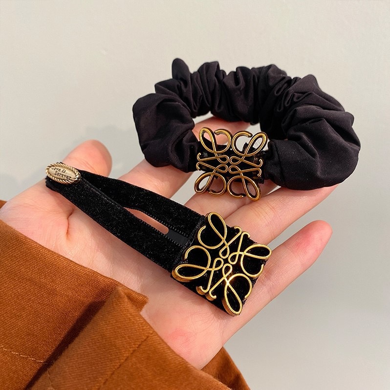 高級感優雅髮夾/髮圈