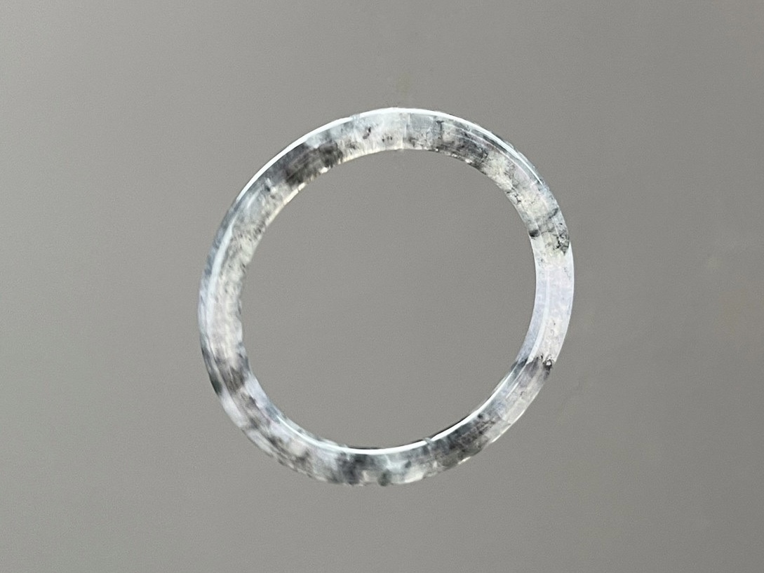 玻璃種冰紫黑豫美人鐲