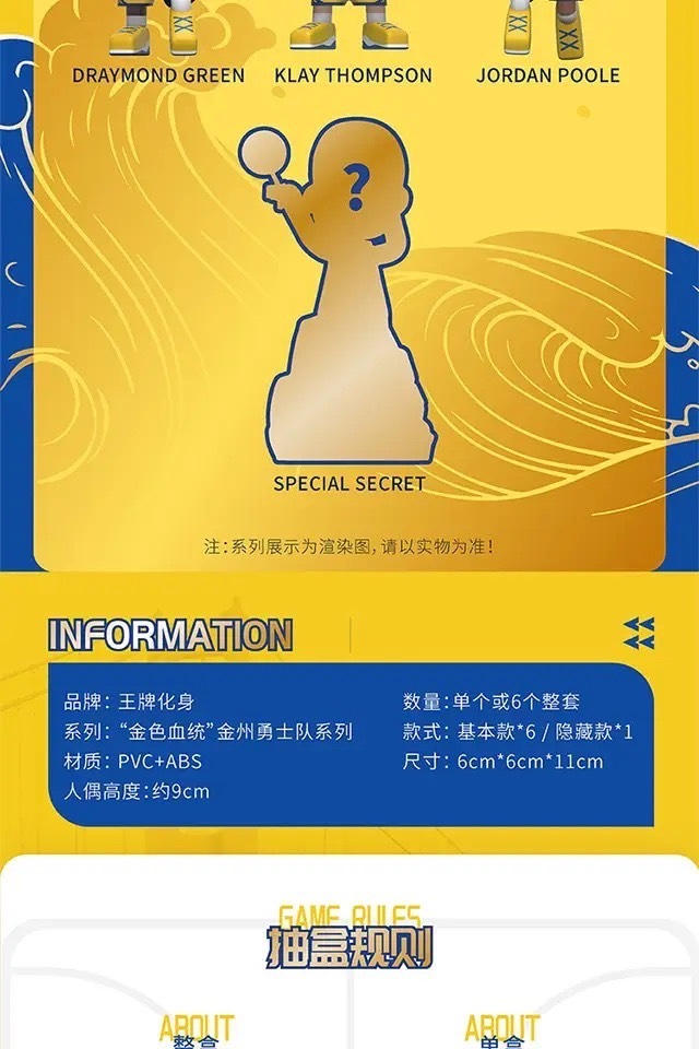 Ace Player 王牌化身 金色血統 勇士隊 冠軍限量版