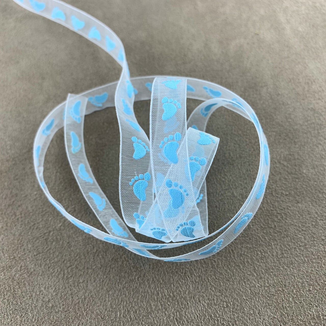 經典寶寶小腳印/網紗/2款寬度