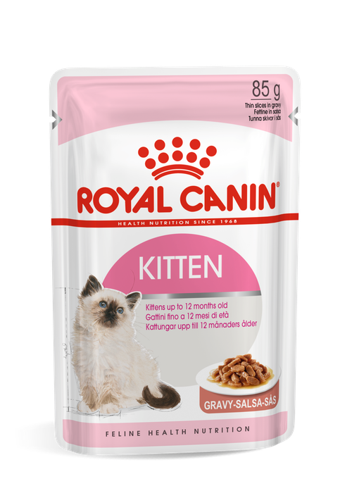 (原裝代理行貨) Royal Canin 幼貓濕包 - Kitten 幼貓肉塊(肉汁) 85g