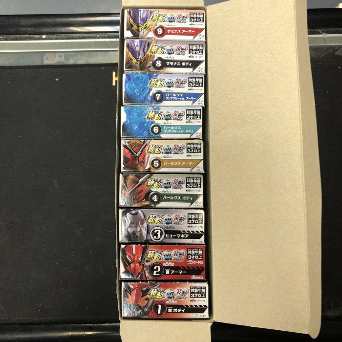 寄賣 幪面超人-裝動 Zero one AI 00  Zio外傳 1-9 一Set 9盒