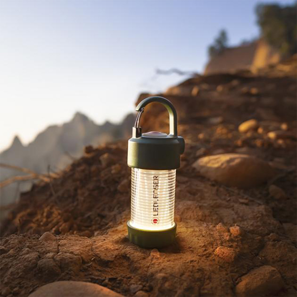 LEDLENSER ML4 專業充電式照明燈/露營燈  黃光 限量版森林綠