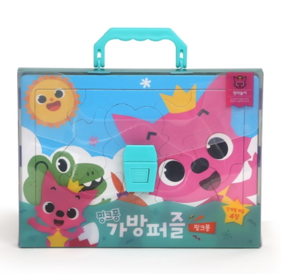 Pinkfong x Baby Shark 拼圖手提包