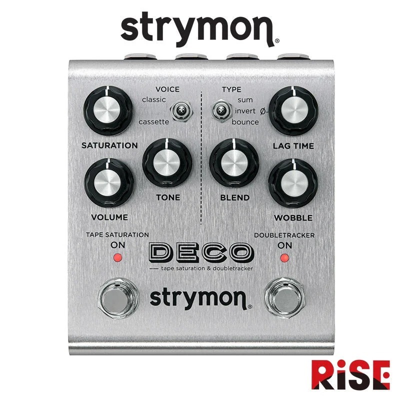 Strymon Deco V2 Tape Saturation & Doubletracker 二代 盤帶 效果器