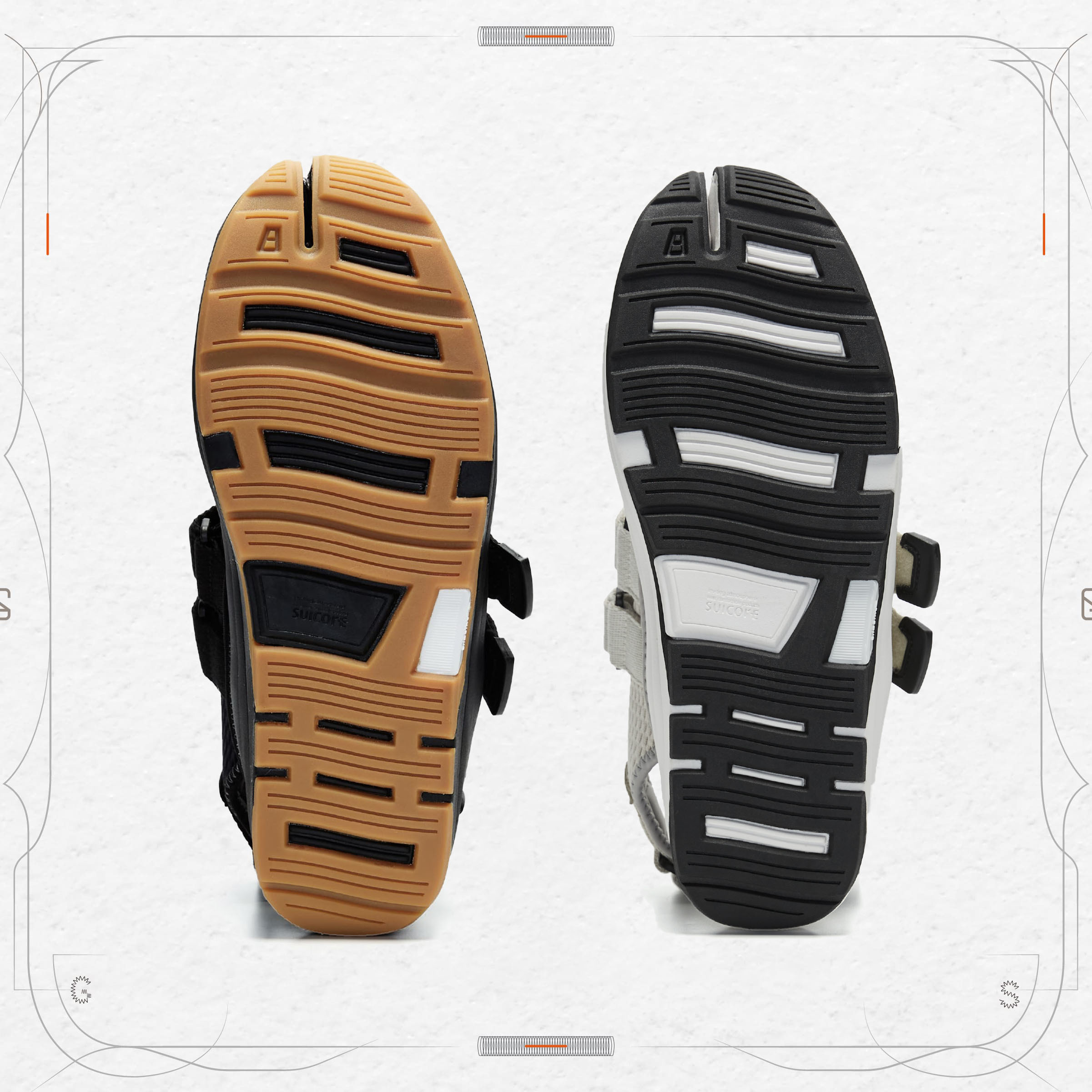 SUICOKE x GOOPiMADE TANBITA-ab Ninzai Tabi Sandals 聯名分