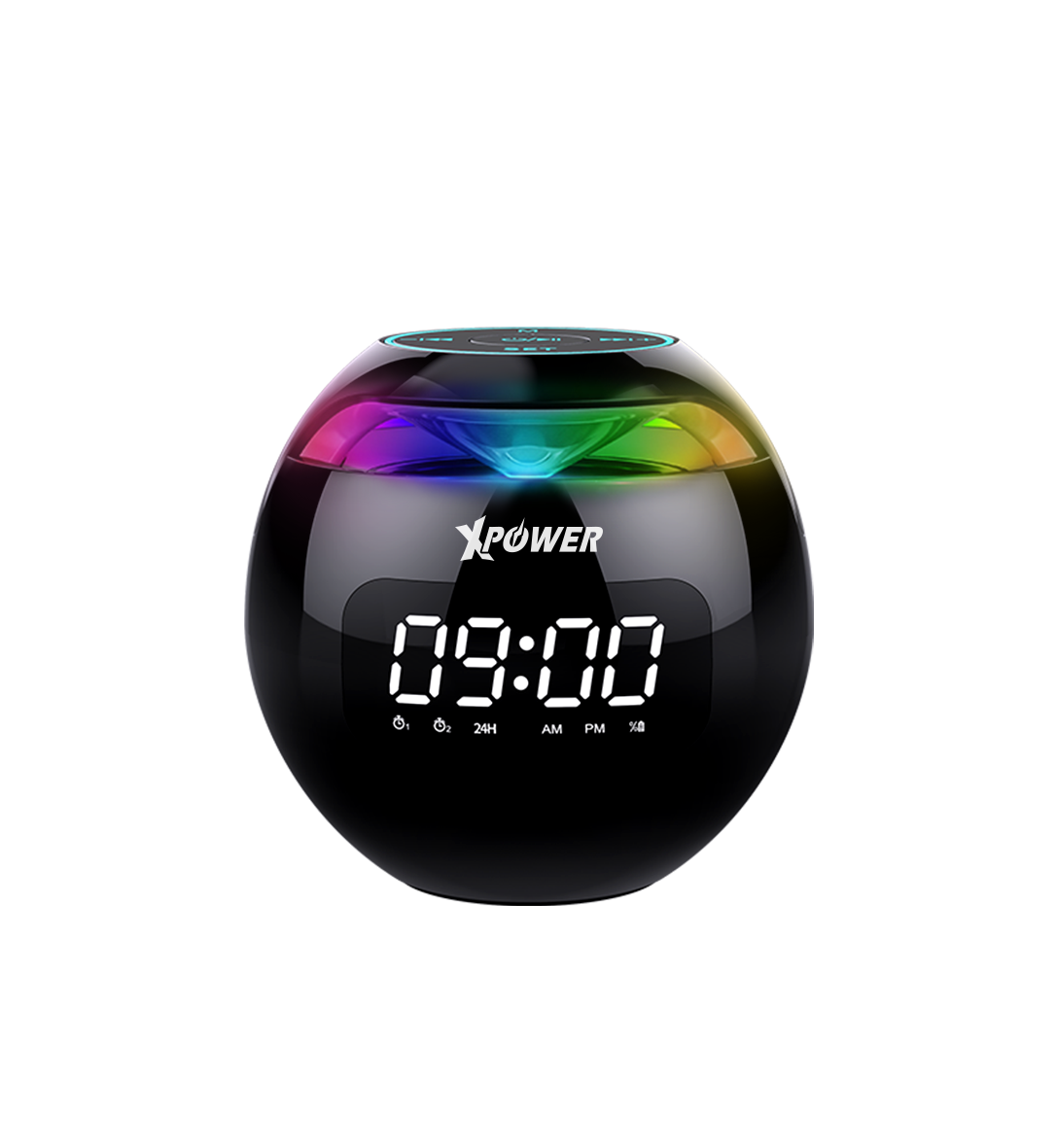 XPower MBS9 4合1無線藍牙鬧鐘喇叭