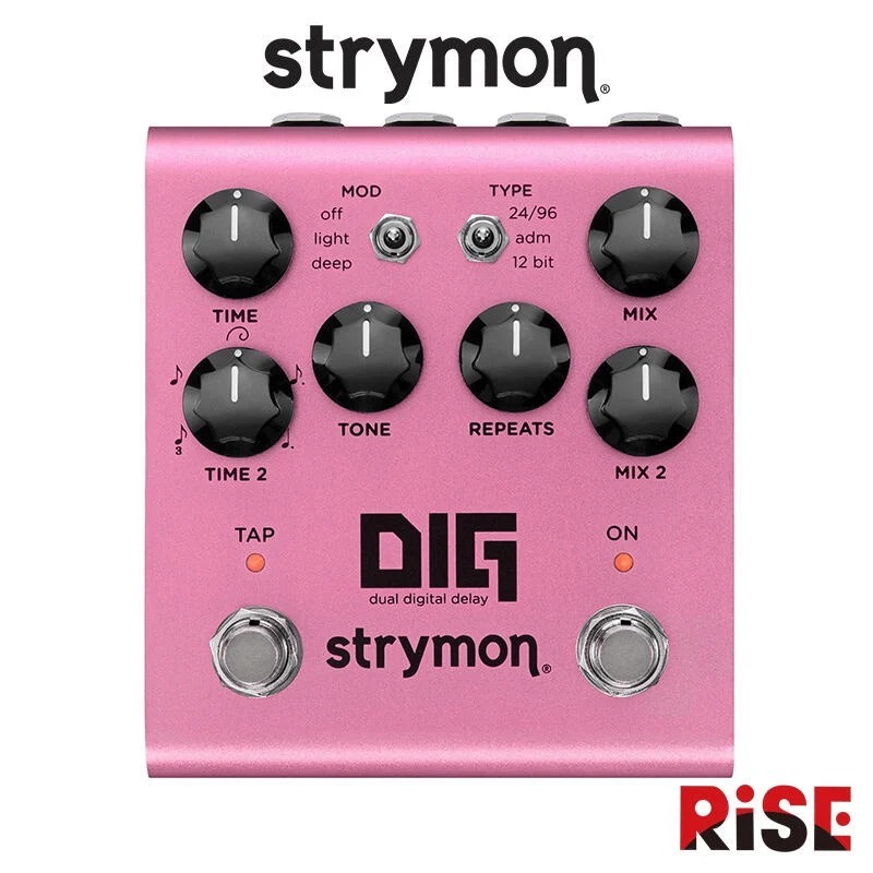 Strymon DIG V2 Digital Dual Delay 二代 雙延遲 單顆效果器