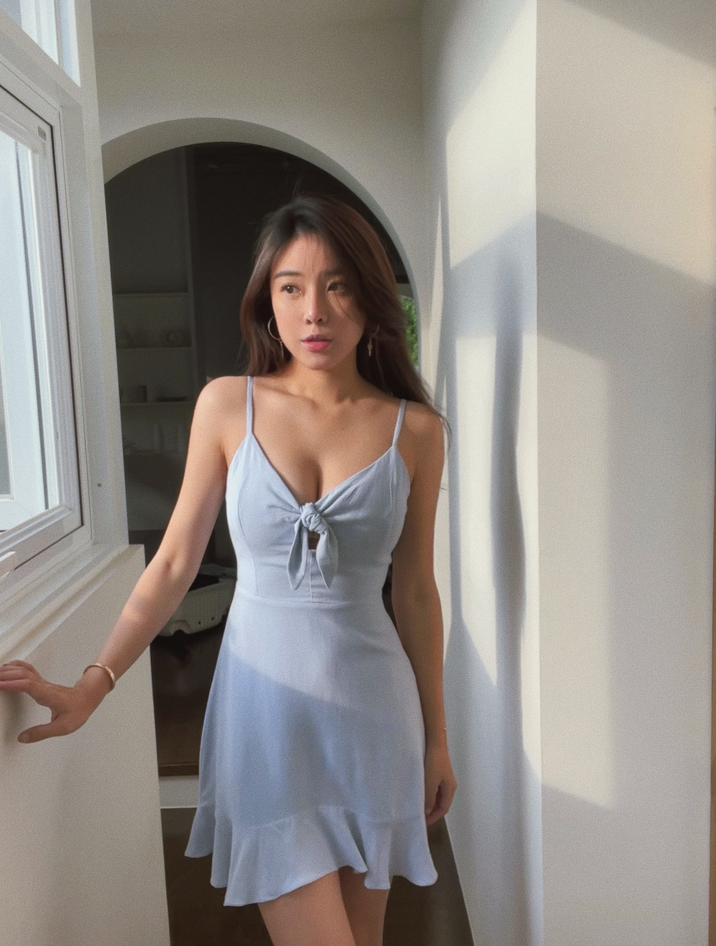 Puppy Love 小初戀 細肩胸綁帶魚尾裙