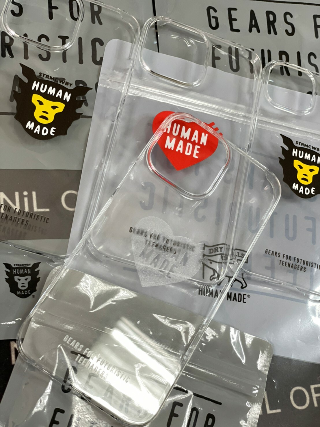 HUMAN MADE 猿人頭 愛心 手機殼