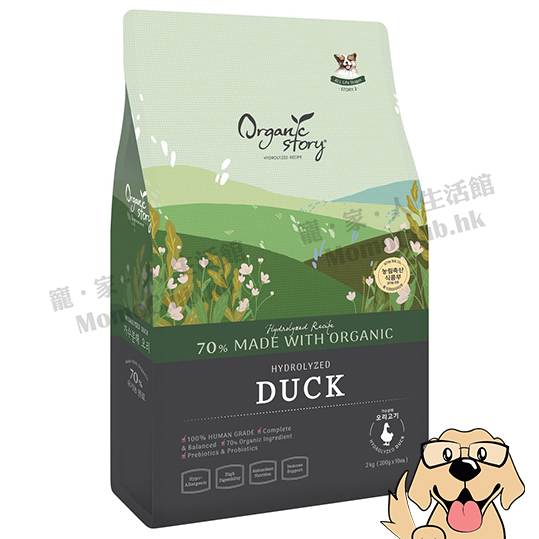 Organic Story 有機物語 -  養生鴨肉有機狗糧配方 6kg