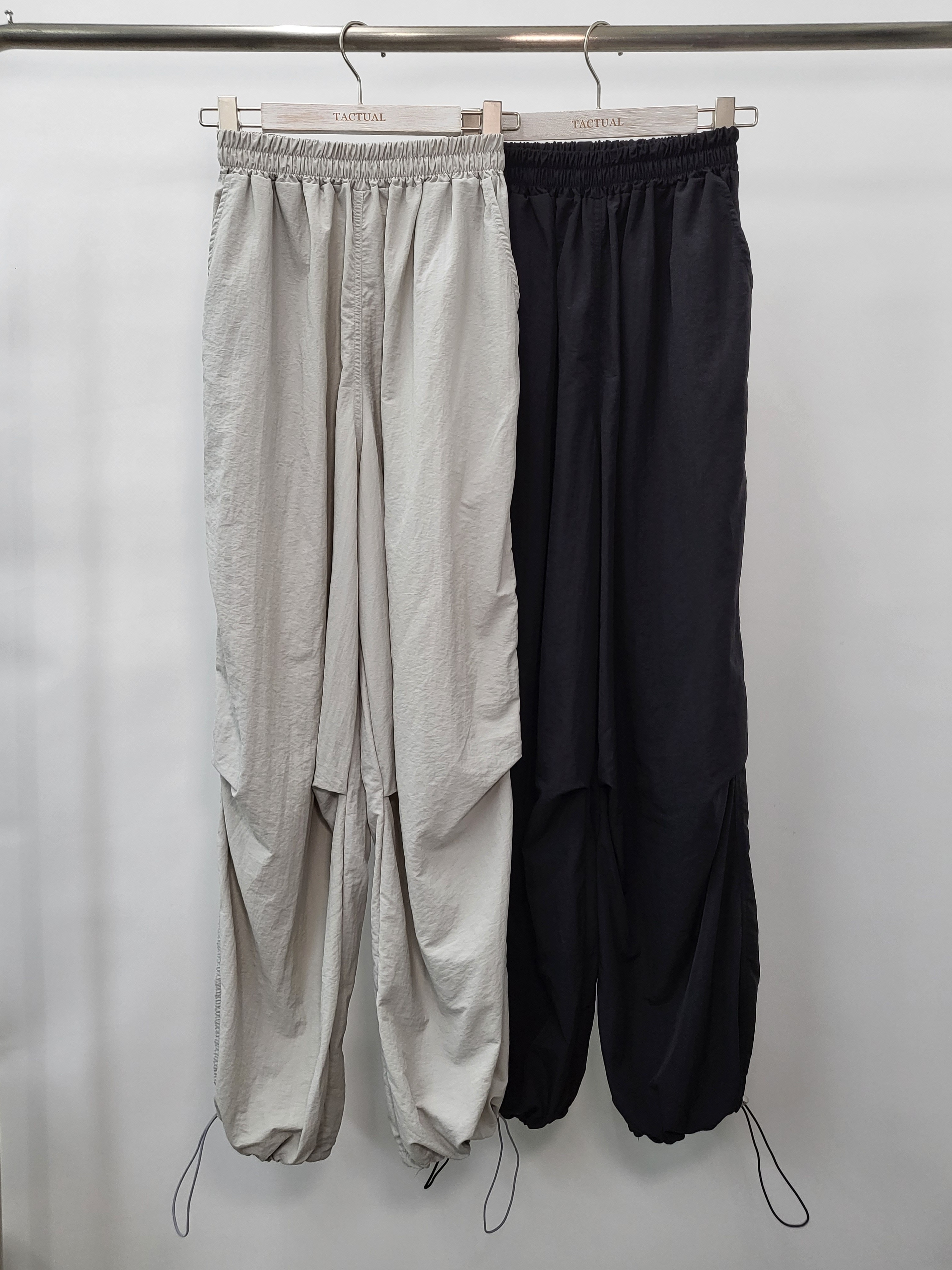 風褸料可束腳褲 P1988