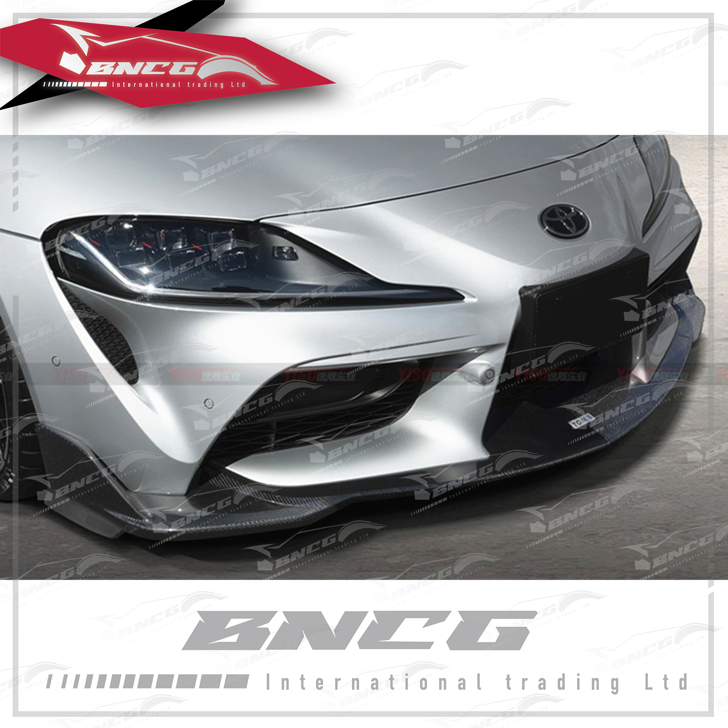 豐田Toyota GR Supra A90 牛魔王2019+年式乾碳纖維空力套件Toms