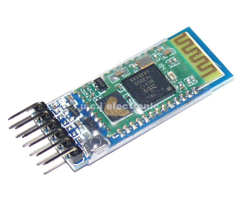 【UCI電子】(16-1) HC-05 藍芽 主從一體 帶底板 RS232 可AT模式