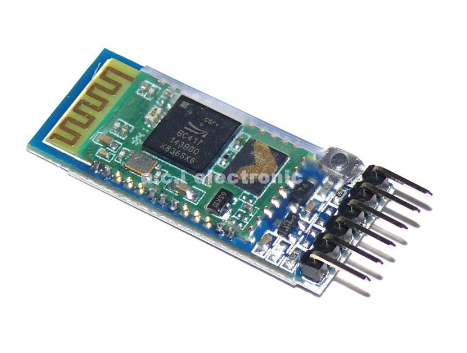 【UCI電子】(16-1) HC-05 藍芽 主從一體 帶底板 RS232 可AT模式