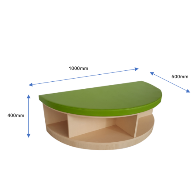 Cushioned Arc Bench