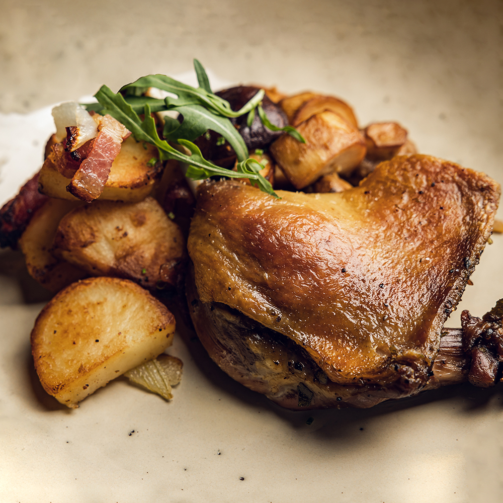 法式油封櫻桃鴨腿｜星級餐酒館