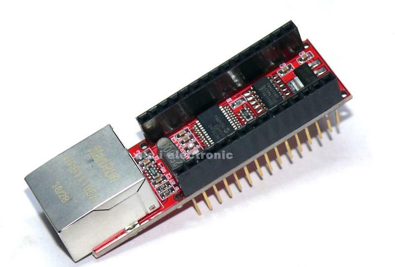 【UCI電子】(12-1) Nano ENC28J60 網路模組Ethermet