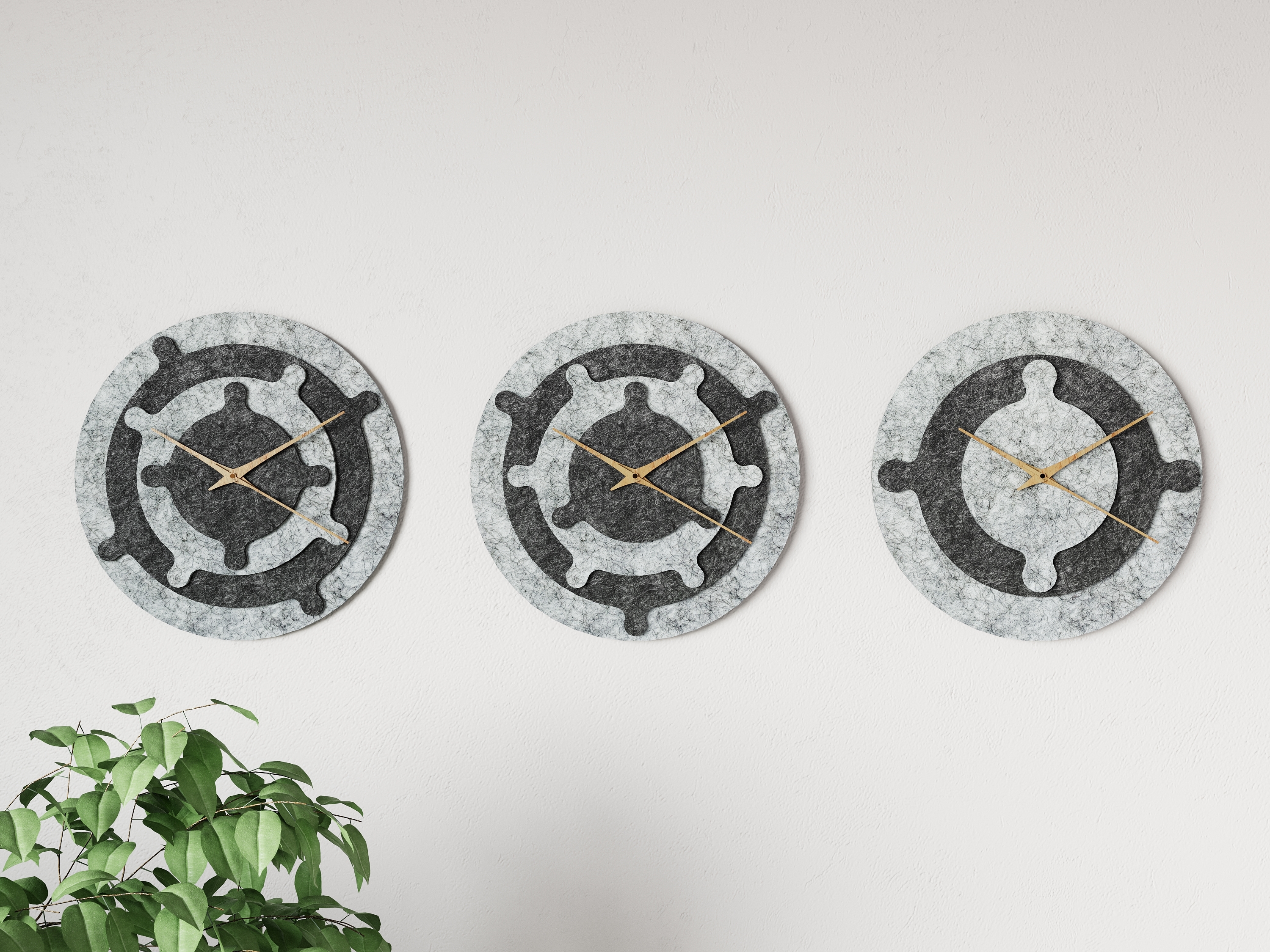 Gear design Wall Clock