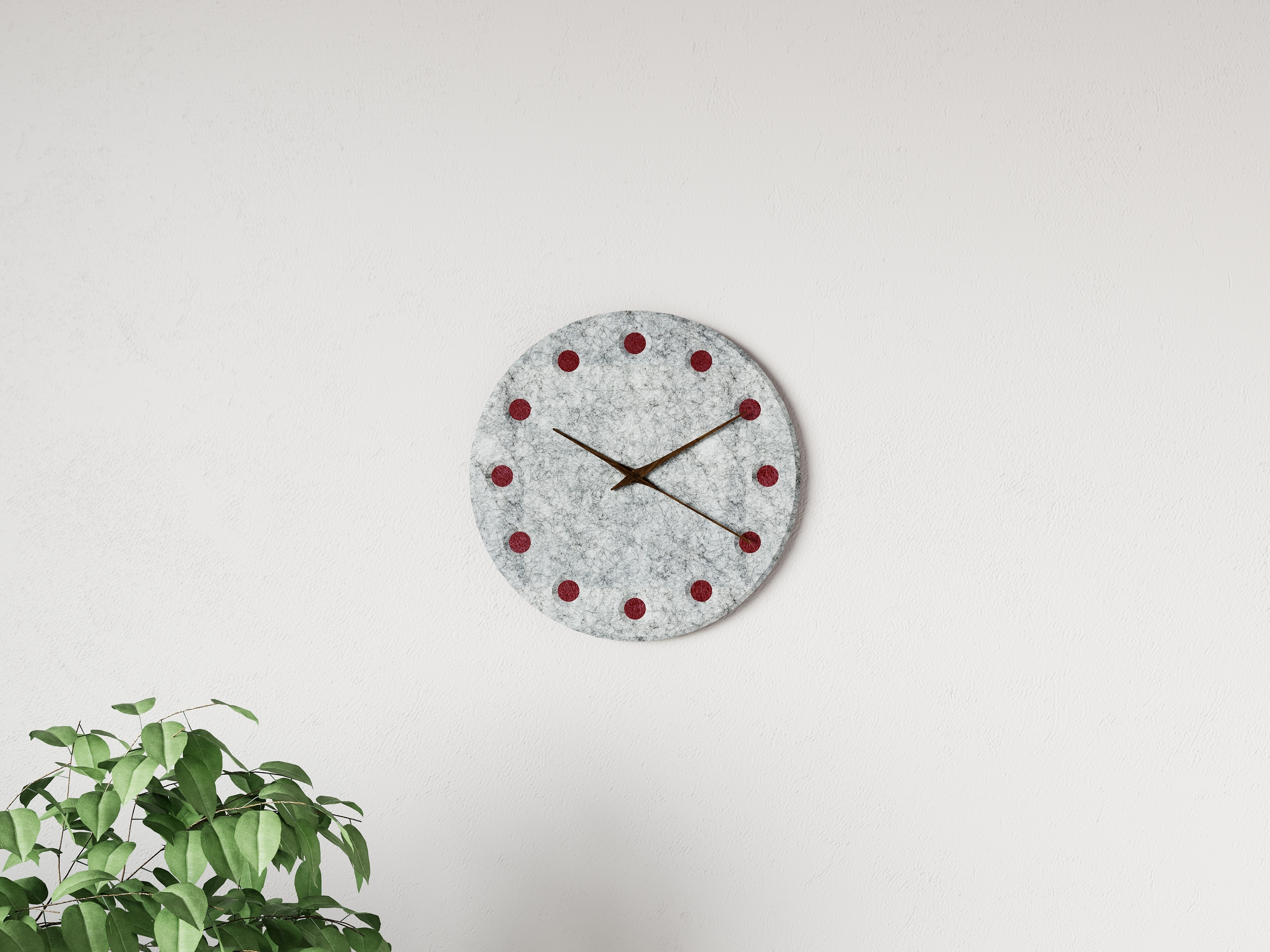 12 Dots Wall Clock