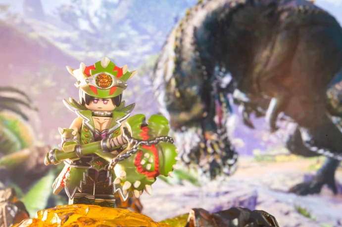 [Minifigs.Factory]  怪物獵人系列 恐暴龍套裝