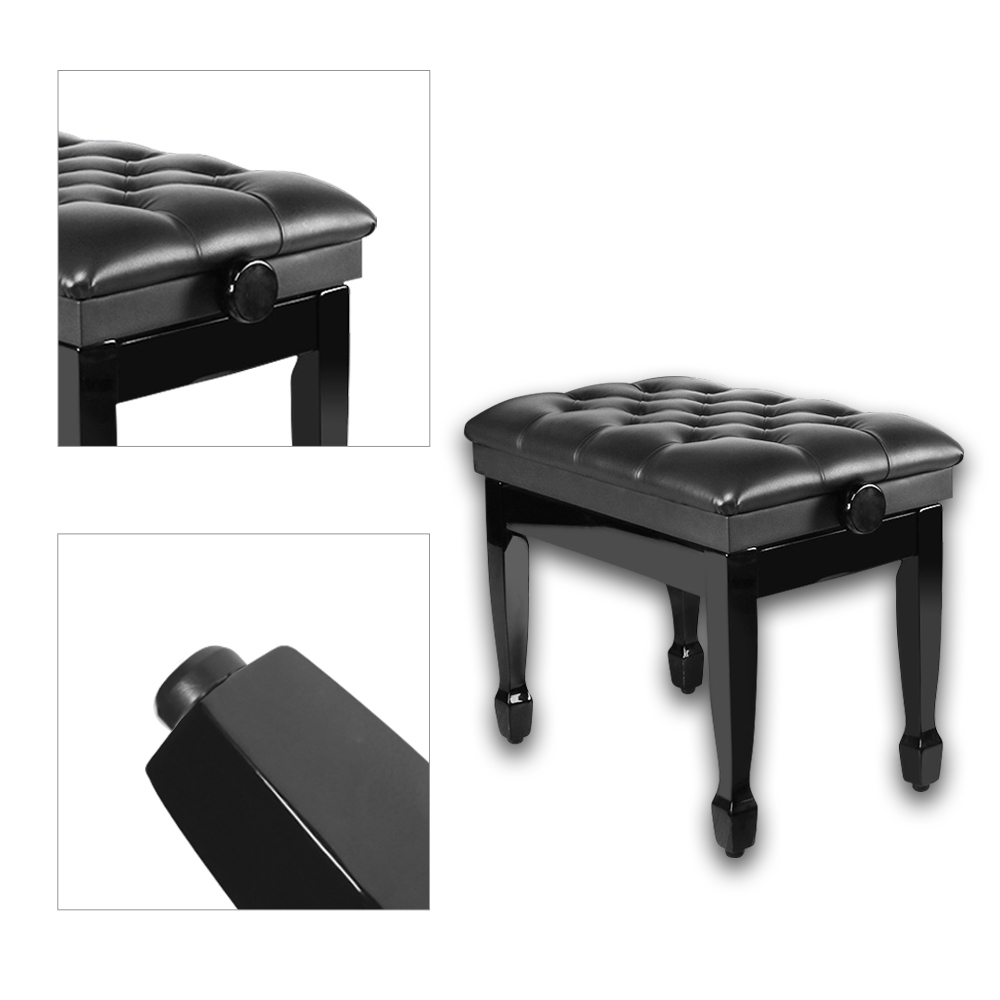 HANLIN-P-HEE 頂級豪華手動機械鋼琴升降椅