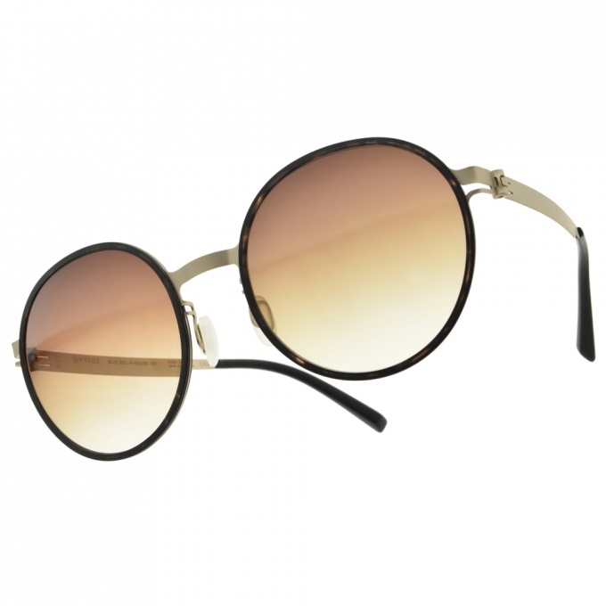 【VYCOZ】SILK GOL-H 摩登圓框太陽眼鏡