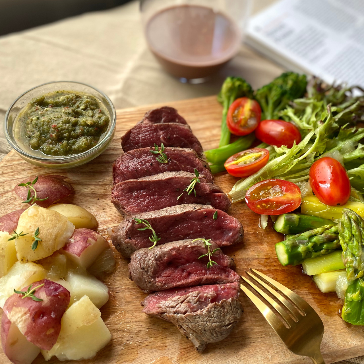 【阿根廷奇米丘里辣醬牛肉】食譜食材箱