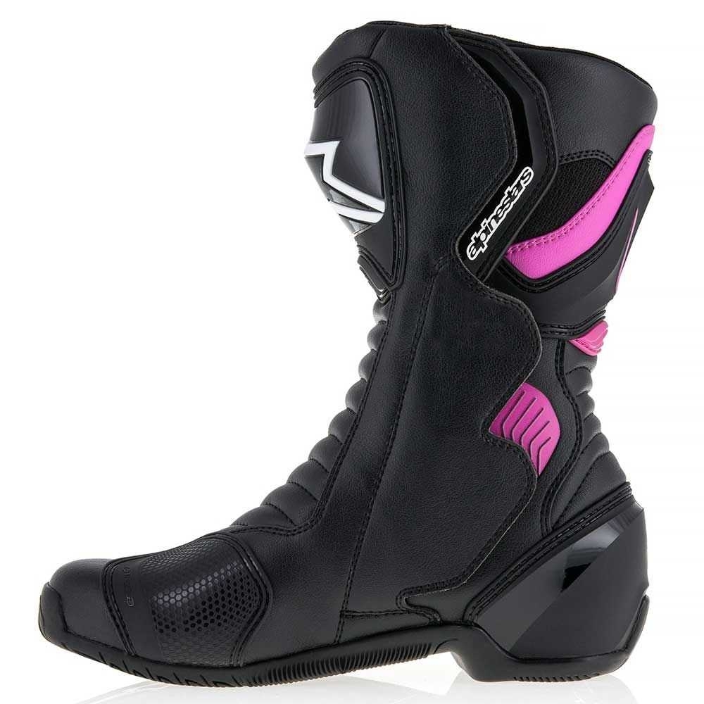 ALPINESTARS STELLA SMX-6 V2 BLACK/FUCHSIA/WHITE 黑紫白 車靴 女版