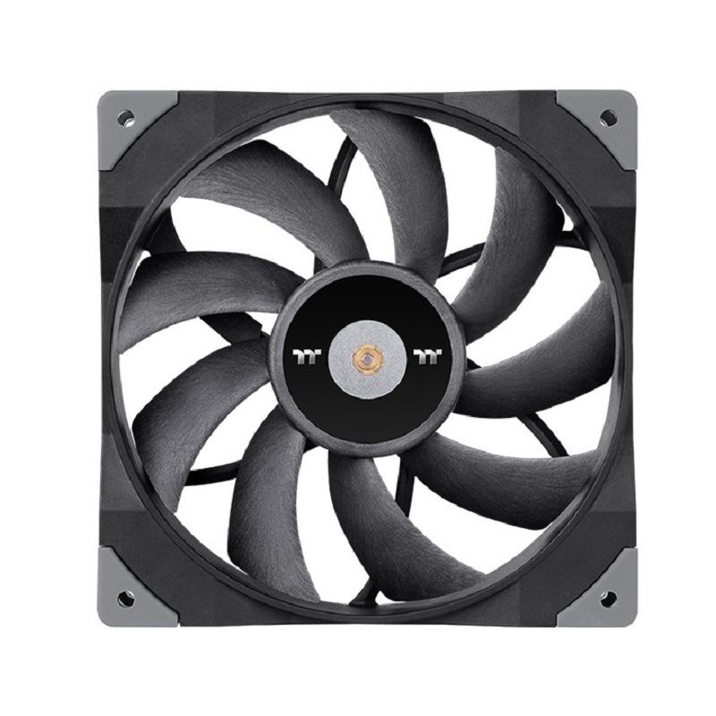 米特3C數位–曜越 鋼影 TOUGHFAN 14 高風壓風扇 黑色/雙顆/CL-F085-PL14BL-A