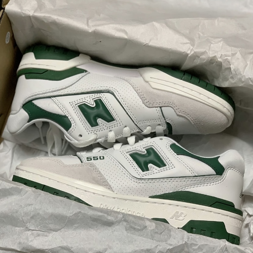 <快速出貨> New Balance 550 白綠 (BB550WT1)
