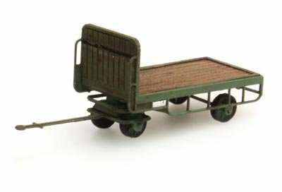 Artitec 387.32-GN HO規 Luggage trailer green 行李拖車 綠