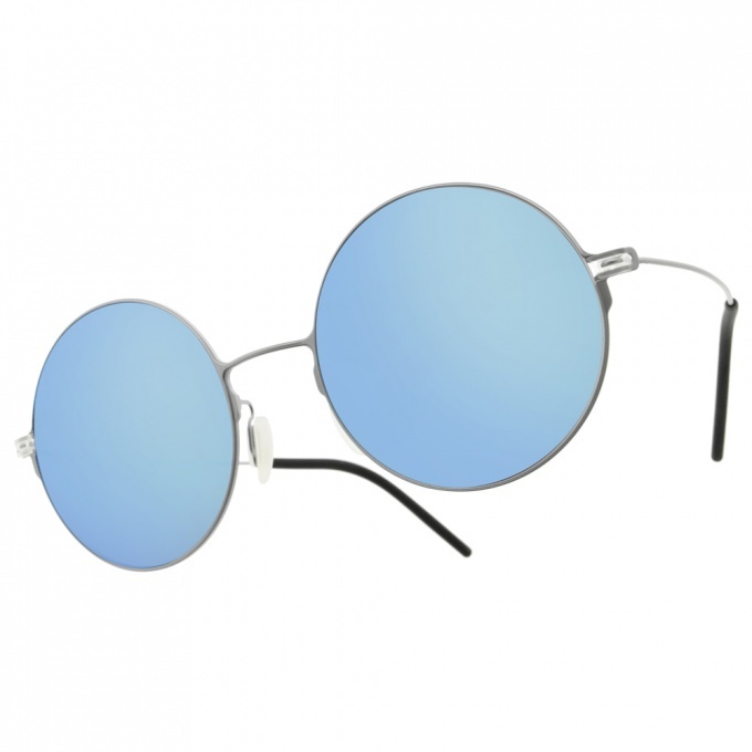 【VYCOZ】SOMO WHI 摩登圓框太陽眼鏡(水銀鏡片)