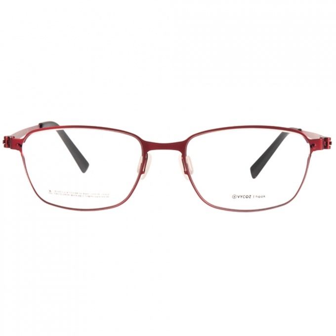 【VYCOZ】TECK RED-RED 薄鋼工藝 休閒簡約方框光學眼鏡