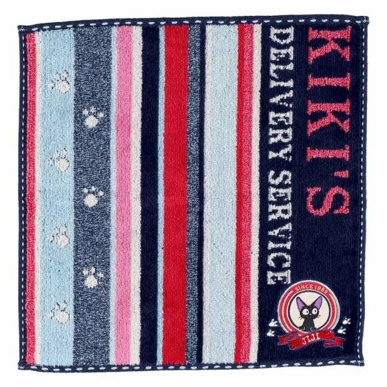 迷你毛巾 魔女宅急便 學院條紋