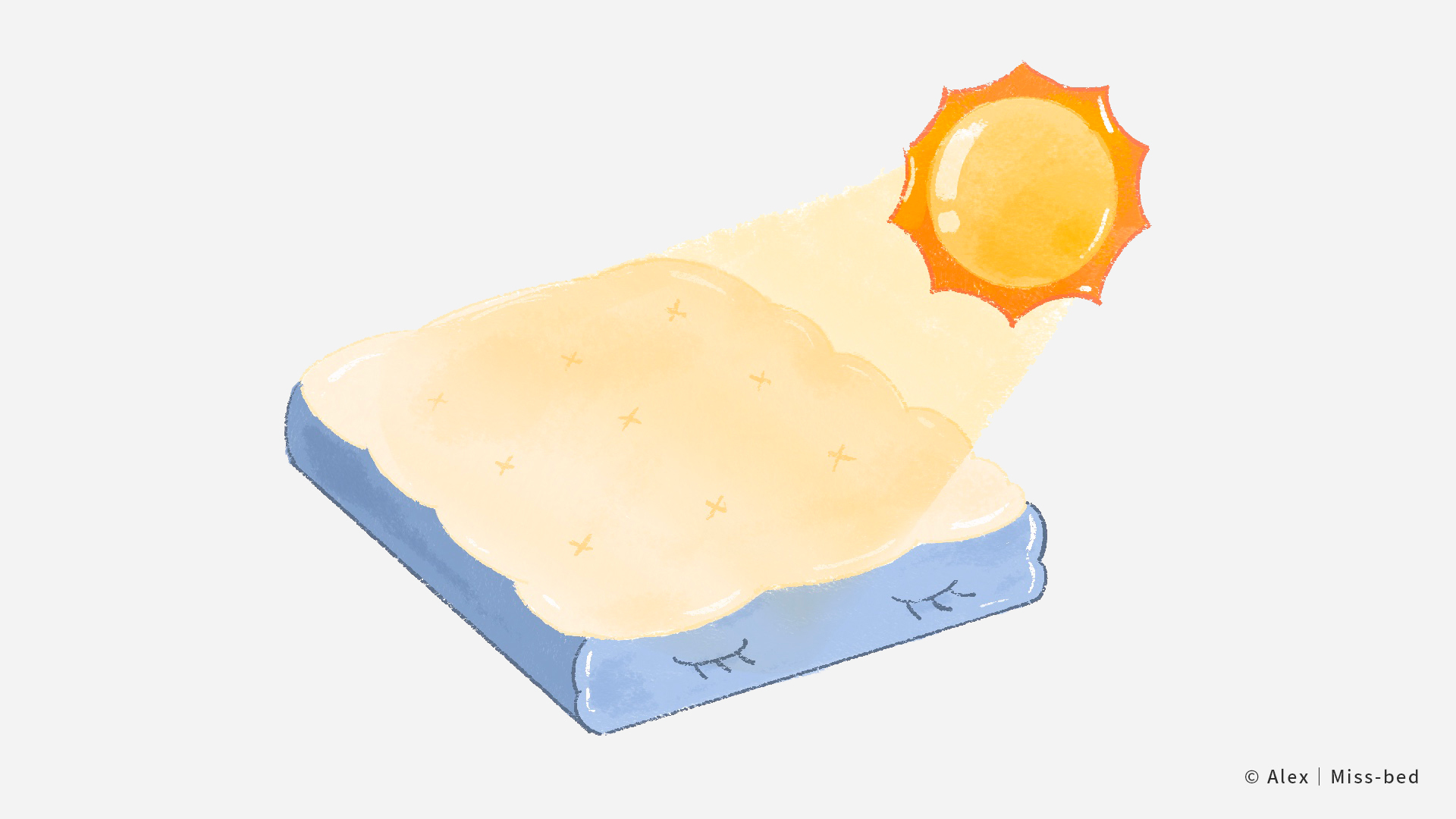 床墊保養二、定期曬太陽