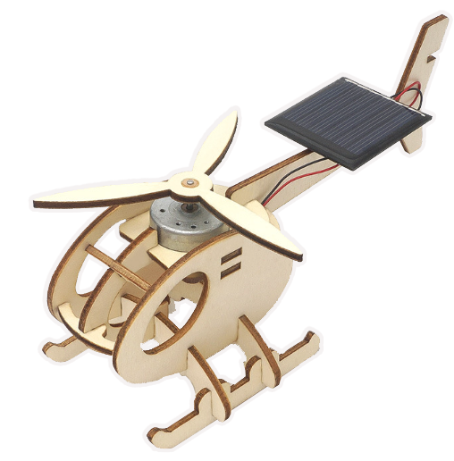 STEM 太陽能直升機 F-16A