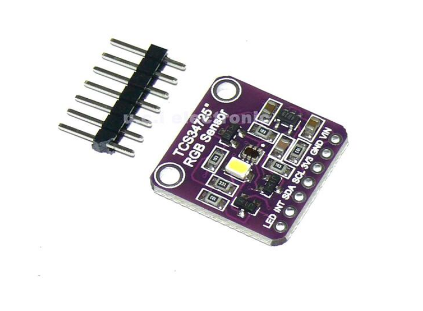 【UCI電子】(11-10) TCS34725 顏色感測器 Color Sensor RGB 開發板模組