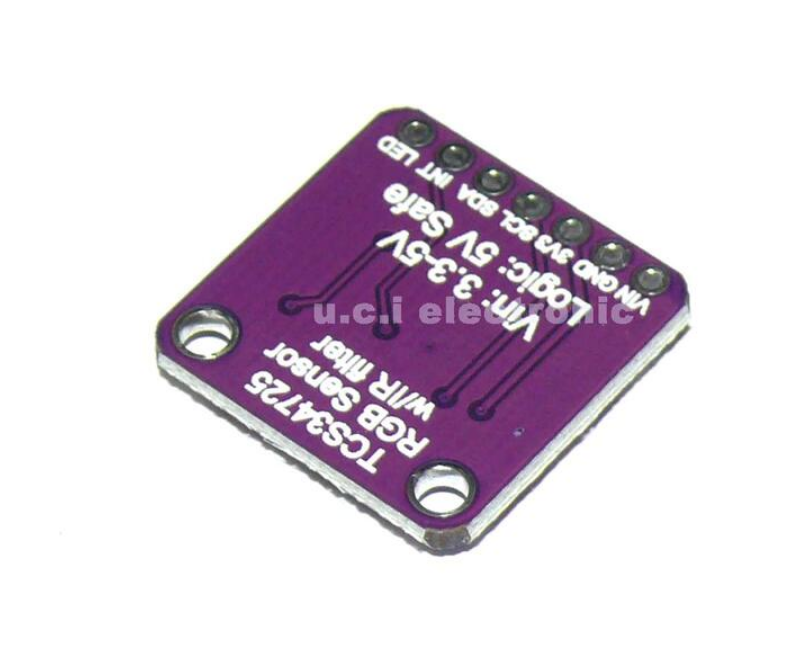 【UCI電子】(11-10) TCS34725 顏色感測器 Color Sensor RGB 開發板模組